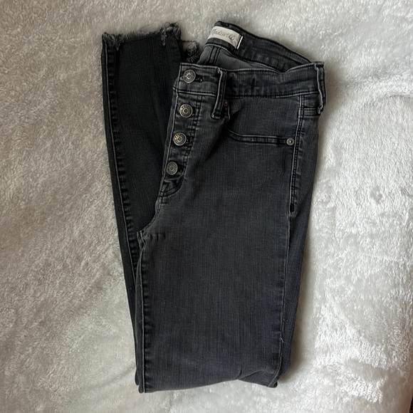 Madewell Skinny Jeans- Black - Picture 1 of 3